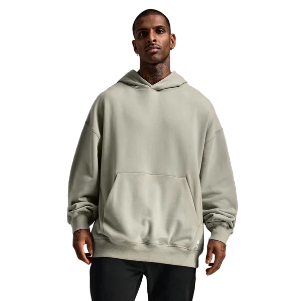 2XU Unisex EZ Oversized Organic Cotton Hoodie - Carbon - Image 3