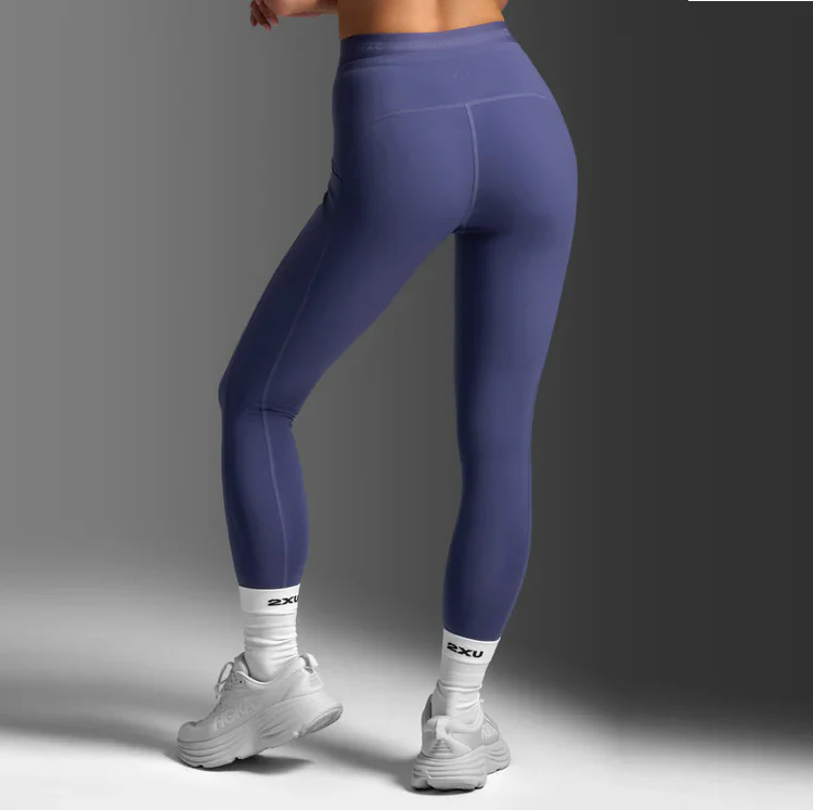 2XU Womens Form Stash Hi-Rise Compression Tights with Pockets - Image 6