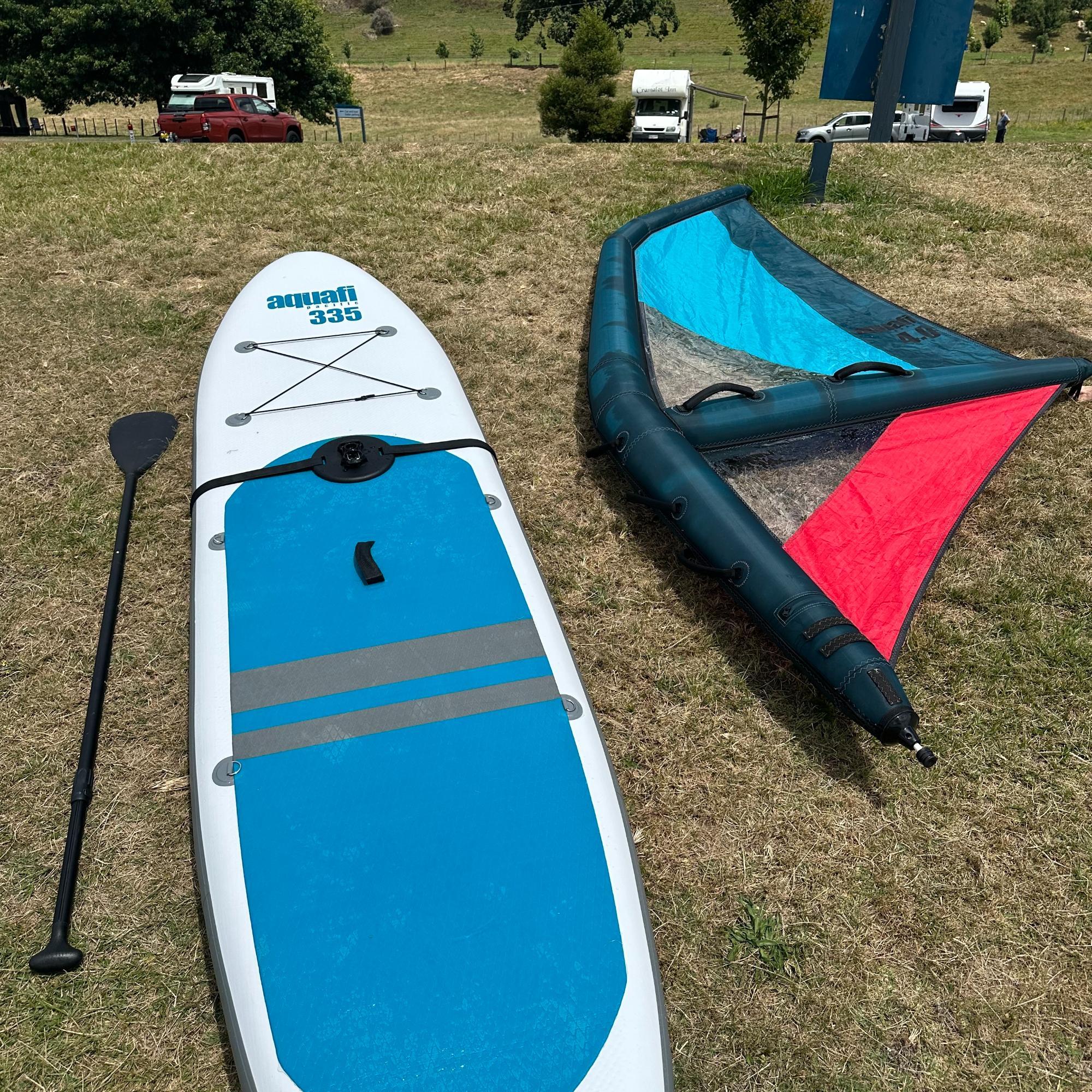 Aquafi Zephyr 4m SUP Sail - Image 8