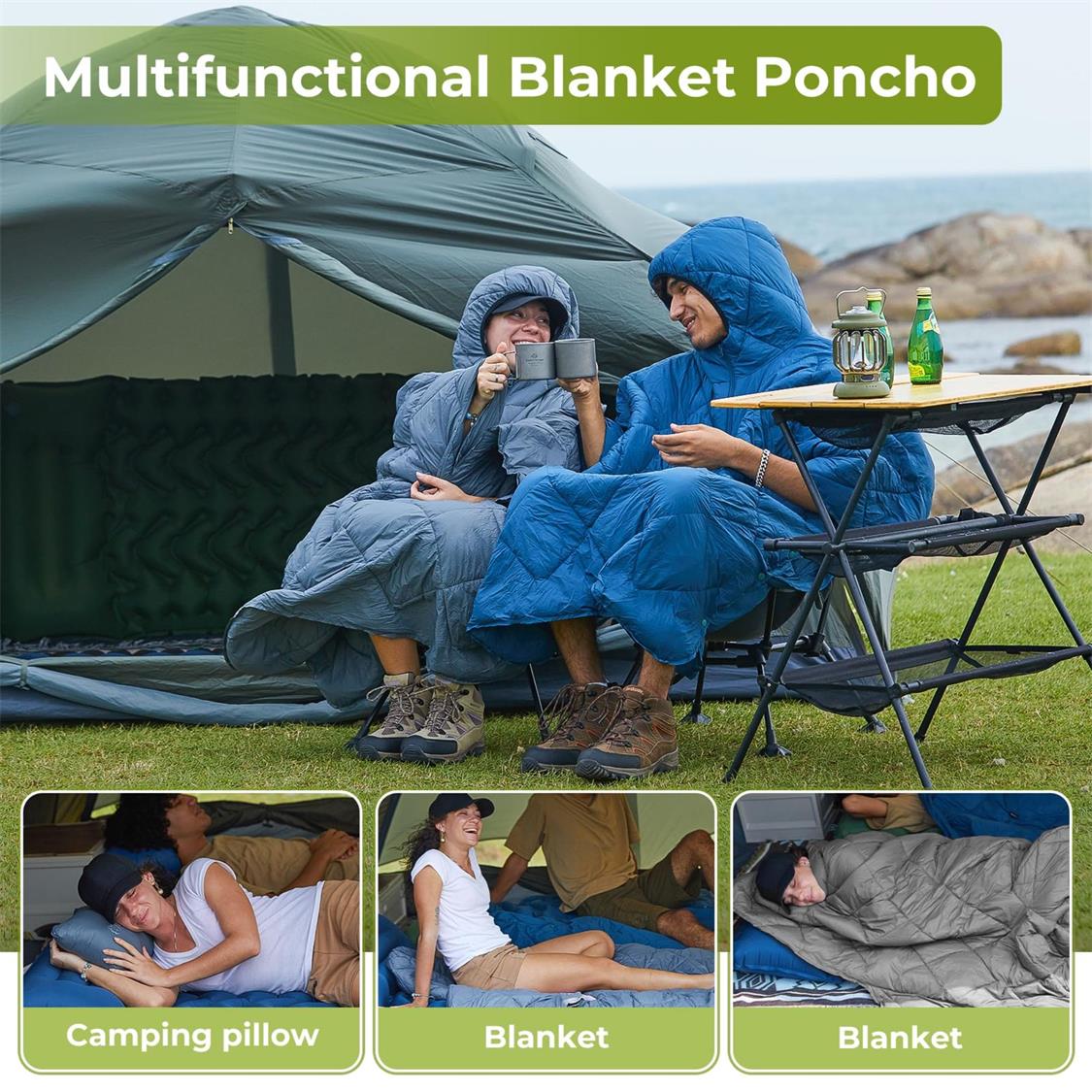 Atepa Murano Camping Poncho - Three Colours - Image 10