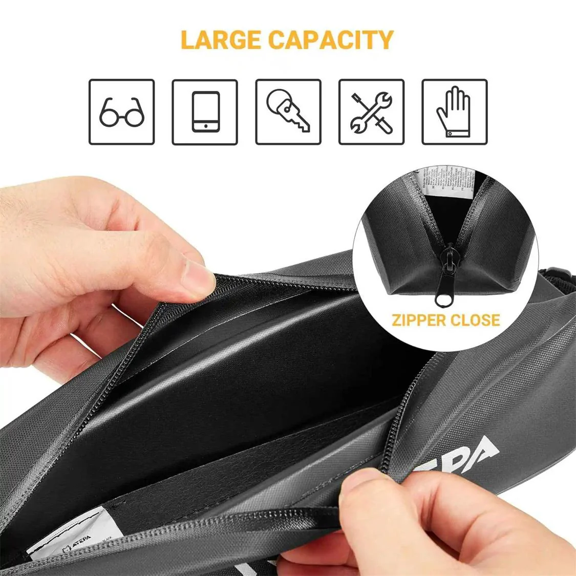 ATEPA Nacreous Bike Top Tube Bag - Image 5