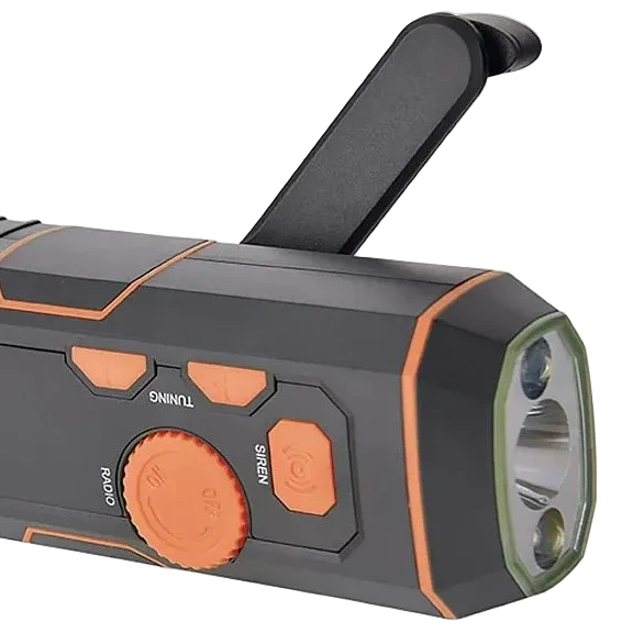 BSafe Emergency Dynamo USB Radio Torch w FM - Image 2