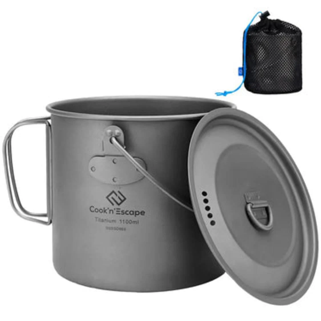 Cook'n'Escape 1100ml Titanium Soloist Titanium Pot - Image 5