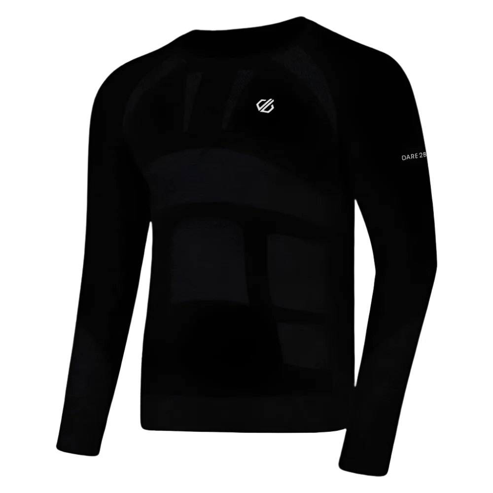 Dare2b Men's In The Zone Base Layer Long Sleeve Top Black - XL - Image 4