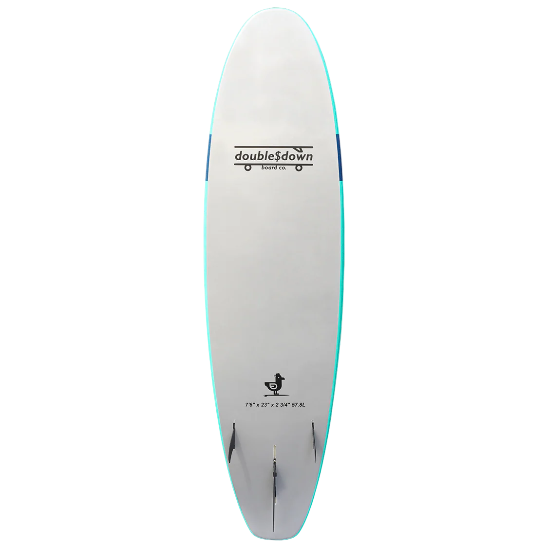 double$down Seagull Premium Soft Top Surfboard - 7'0 - Image 4