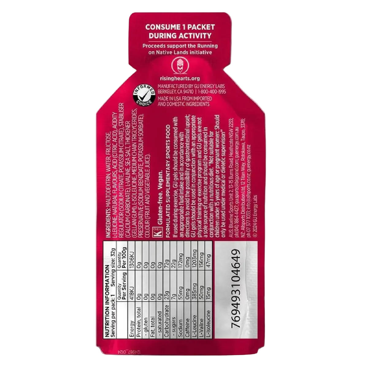 GU Energy Gel 6 pack - 8 Great Flavours - Image 7