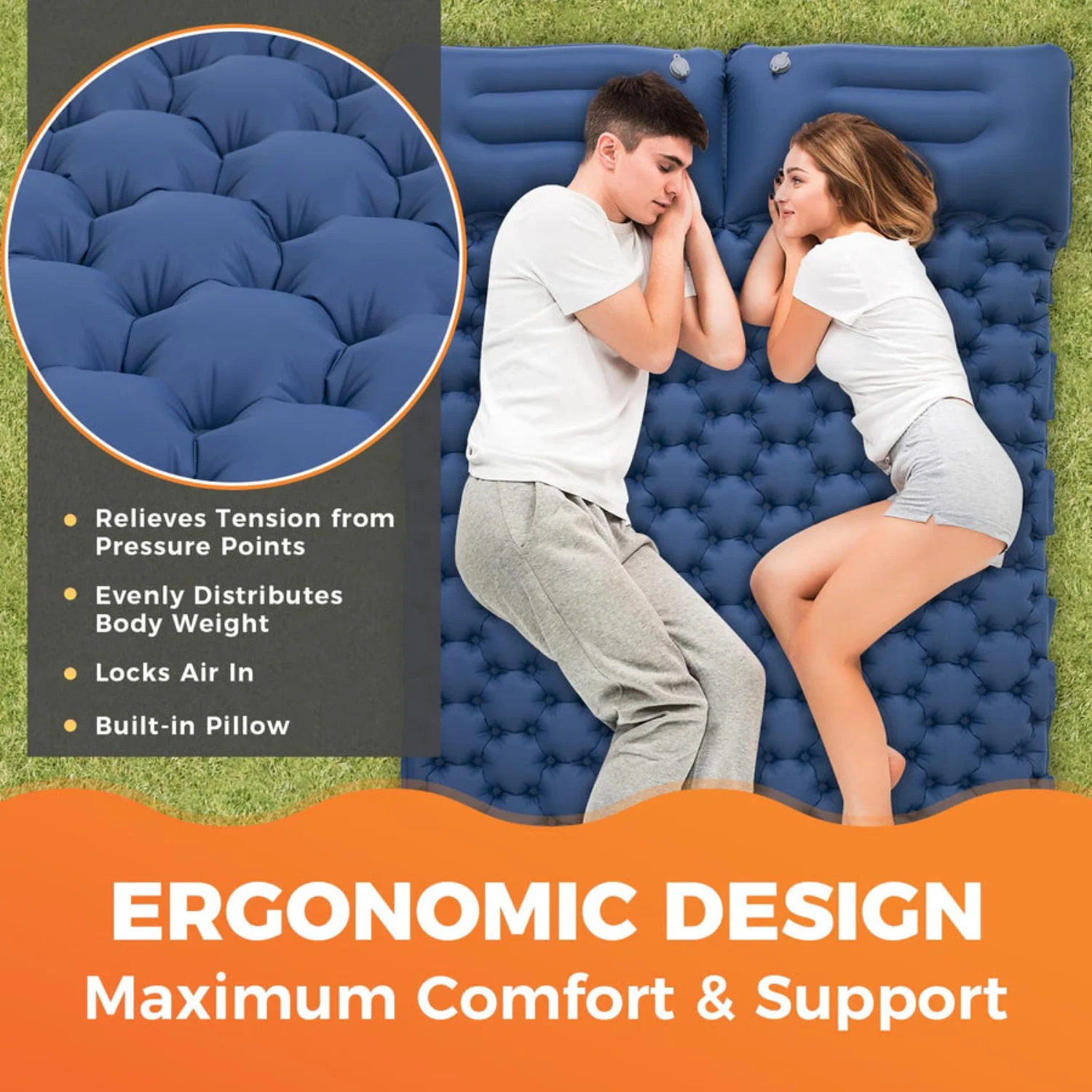 KingCamp COMFORT DUO 9 Double Air Pad - Image 5