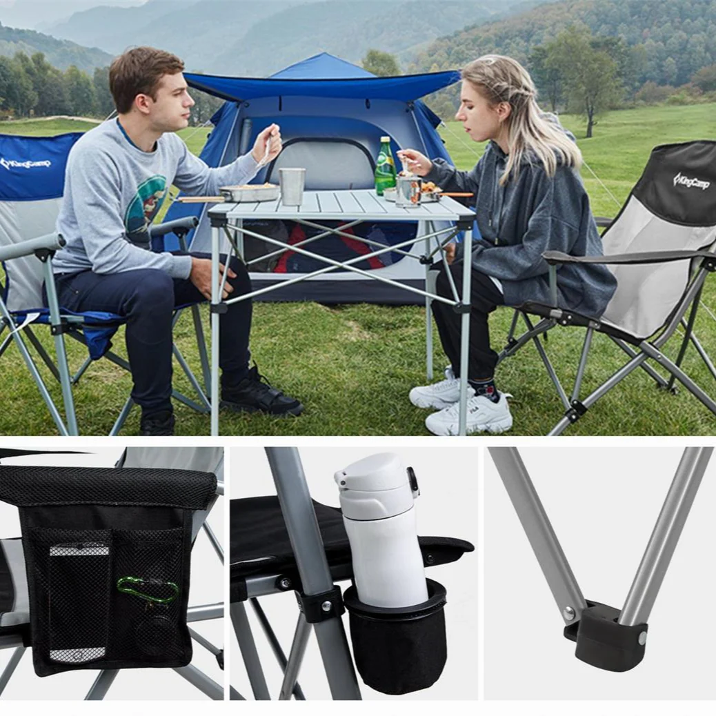 KingCamp Padded Camping Chair - 136kg capacity - Image 7
