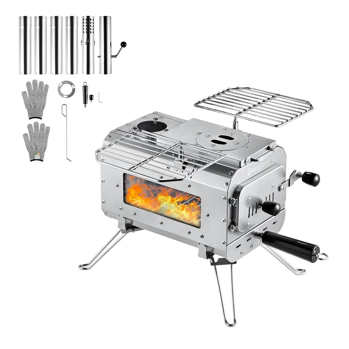 KingCamp Surefire Stove Stainless Steel - Image 12