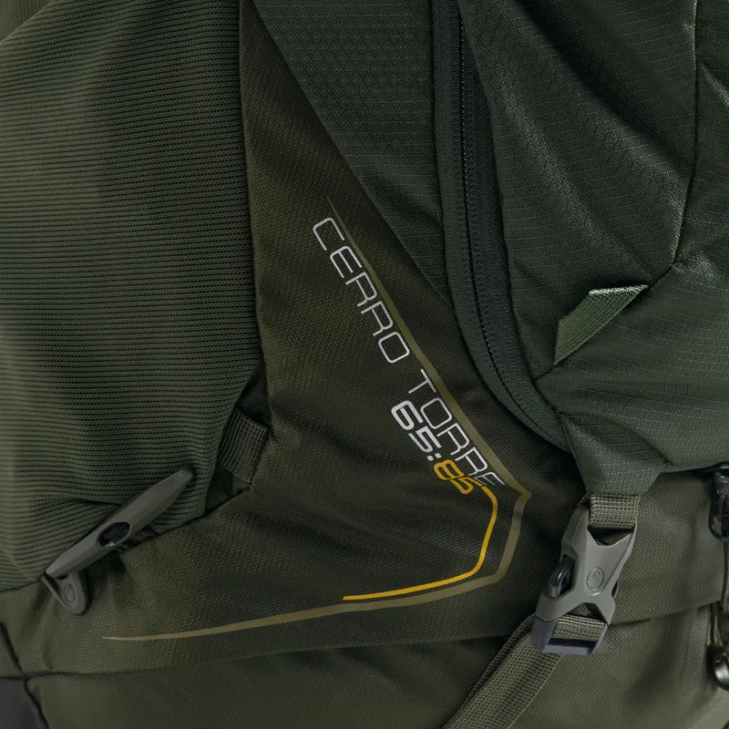 Lowe Alpine Men's Cerro Torre 65:85 Pack Dark Olive - Image 9