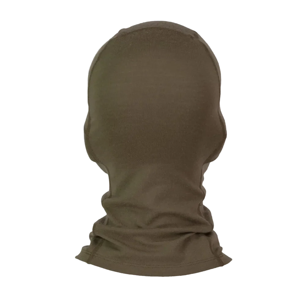 Mons Royale B3 Merino Balaclava Unisex Dark Olive - Image 3