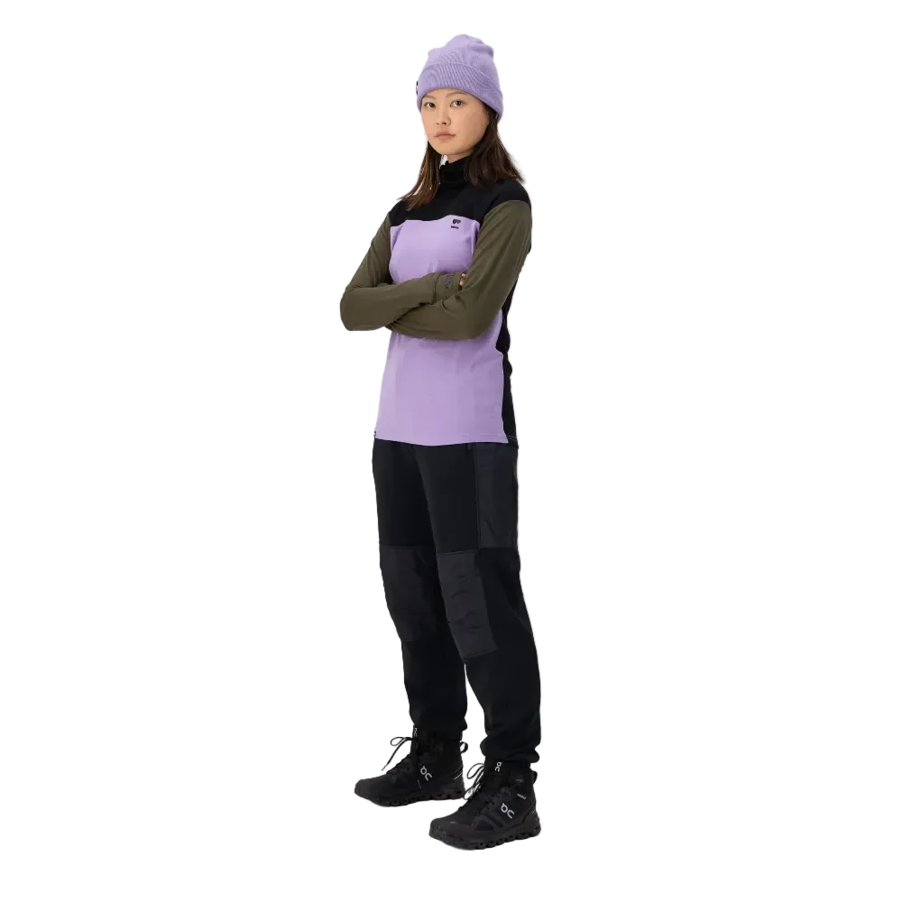 Mons Royale Yotei Merino High Neck Women's LS Top - Image 3