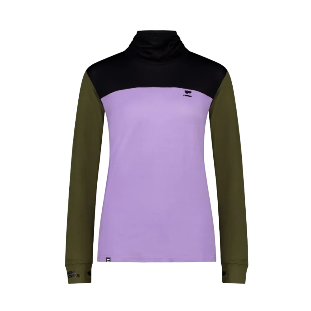 Mons Royale Yotei Merino High Neck Women's LS Top - Image 5