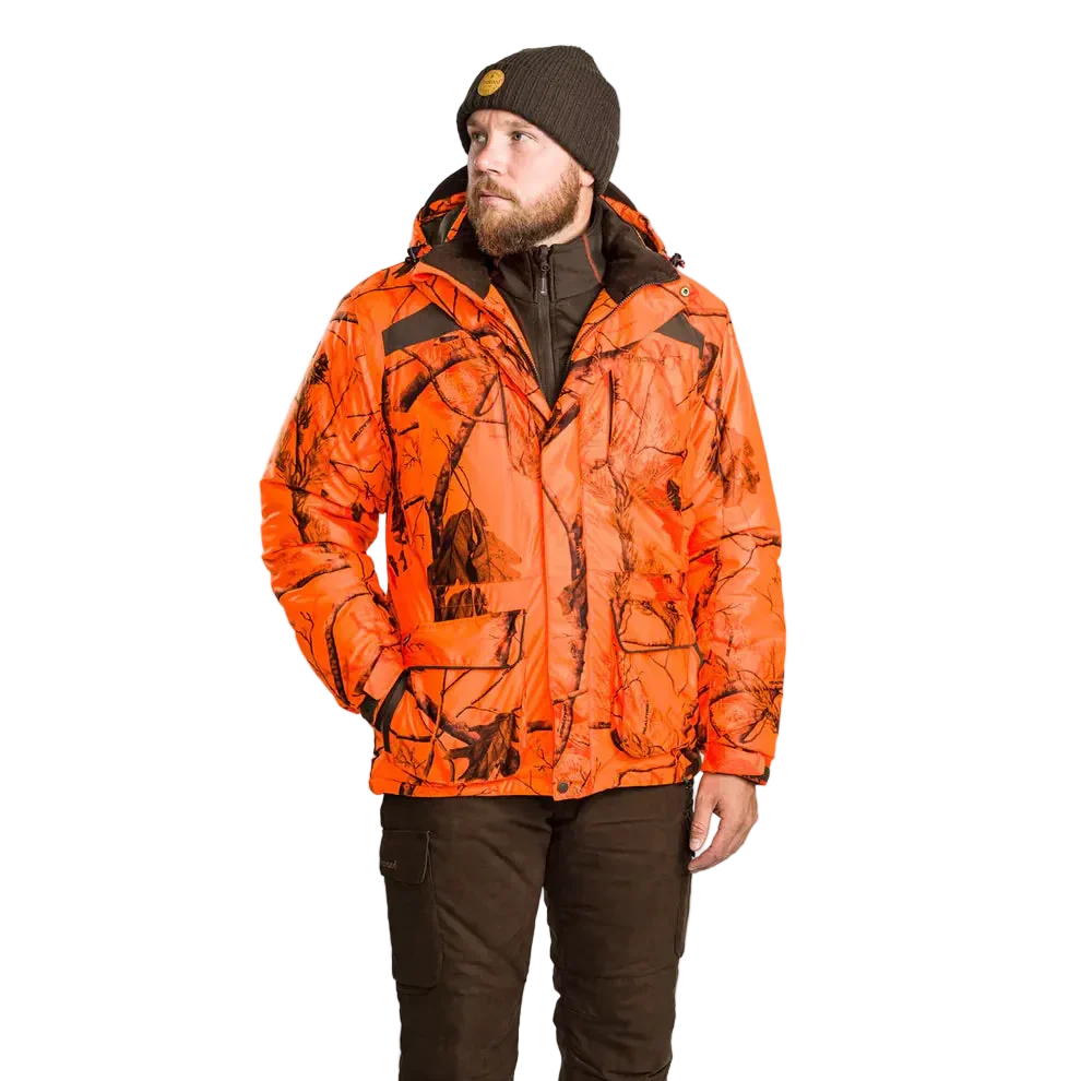 PINEWOOD Abisko 2.0 Orange Blaze Hunting Jacket - Lge - Image 3
