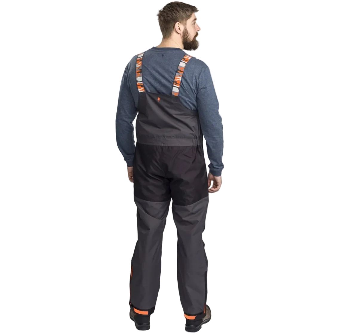 Pinewood Bolmen Fishing Bib Pants Dark Anthracite/Black - Small - Image 4