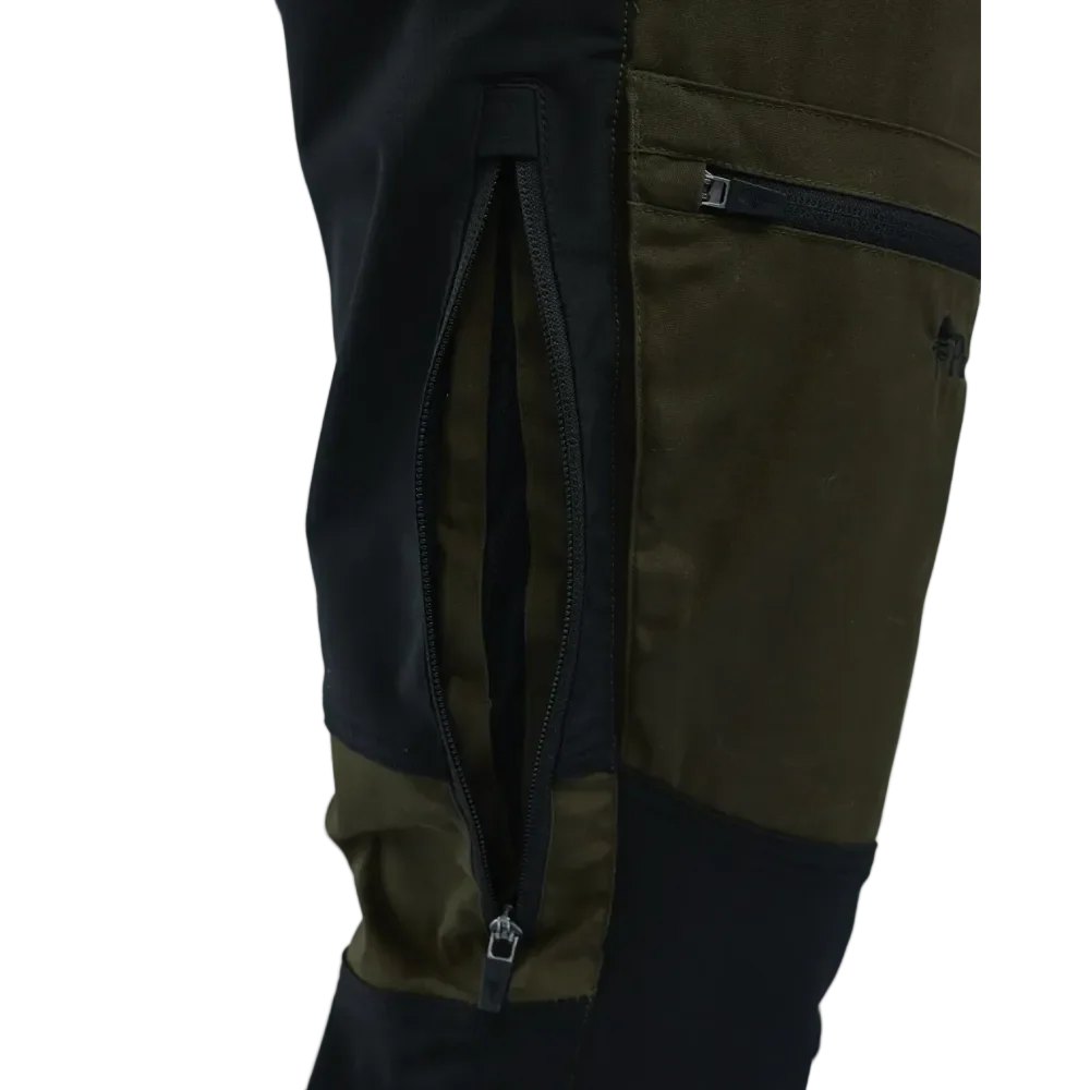 Pinewood Caribou TC Men's Pants Moss Green/Black - Image 2