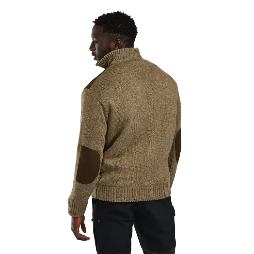 Pinewood New Stormy Men's Sweater Brown Mel - Medium - Image 5