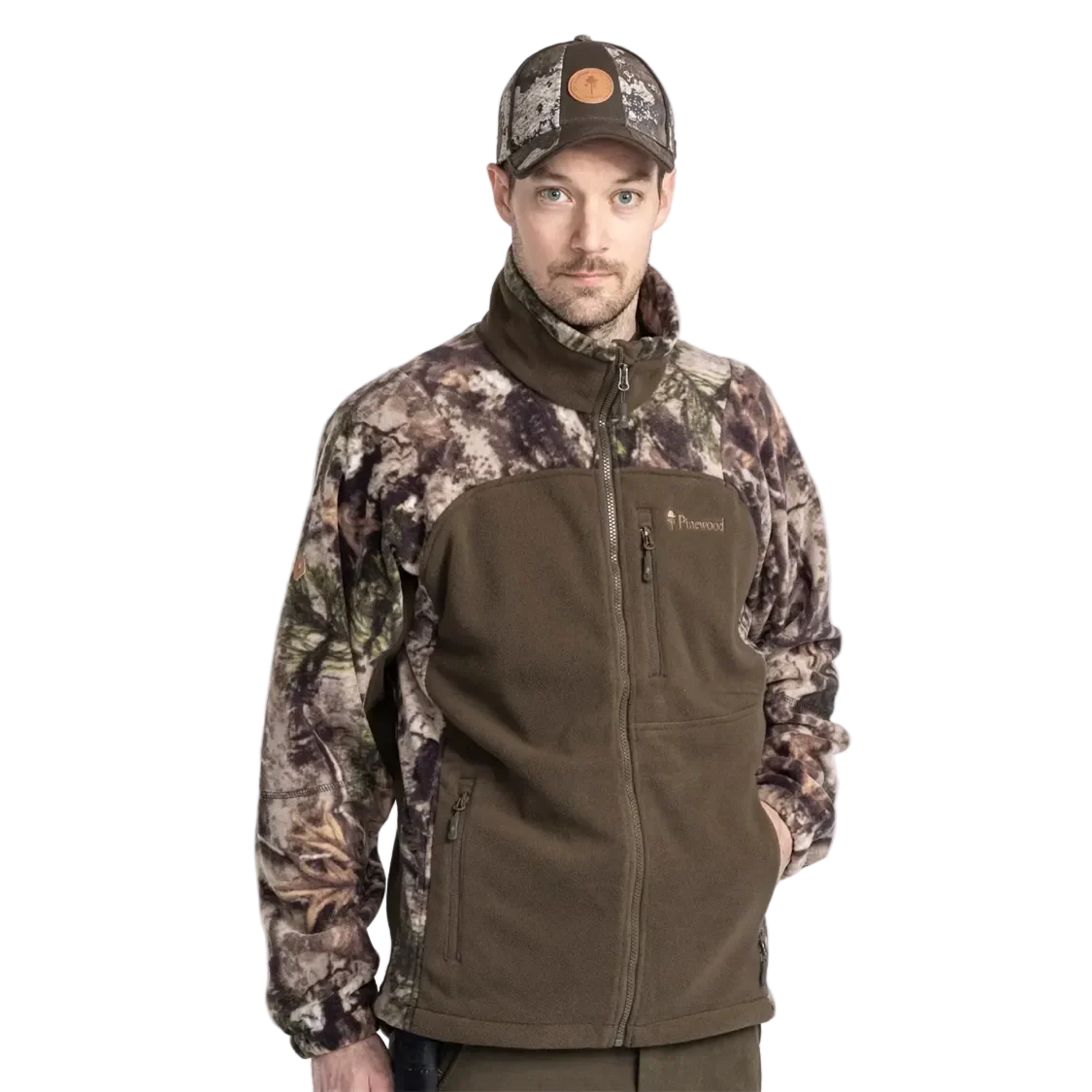 PINEWOOD Oviken fleece xtra/h GRN Medium - Image 2