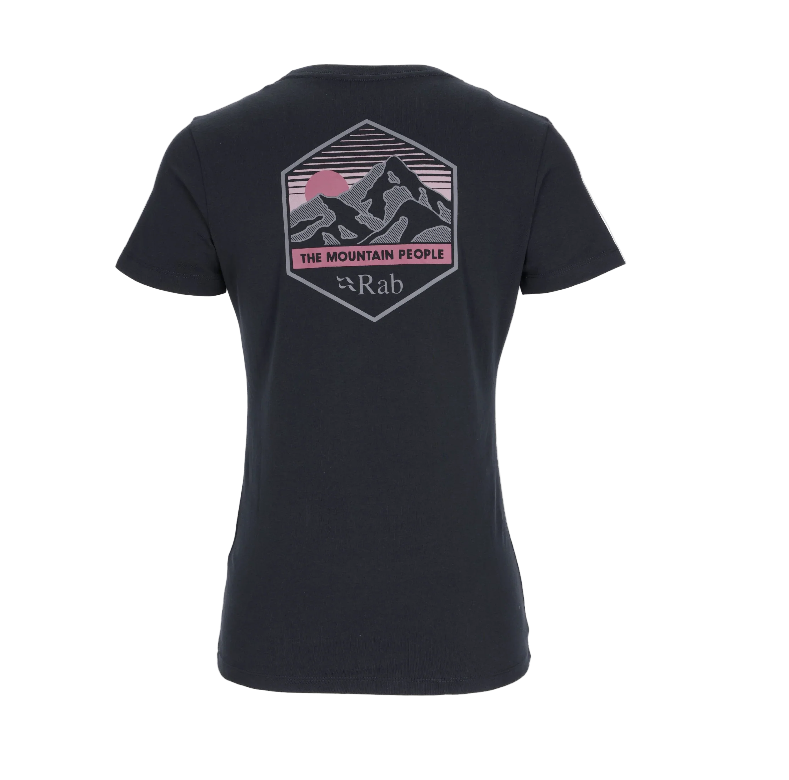 Rab Stance Mountain Peak Women's Organic Tee Beluga - Image 2