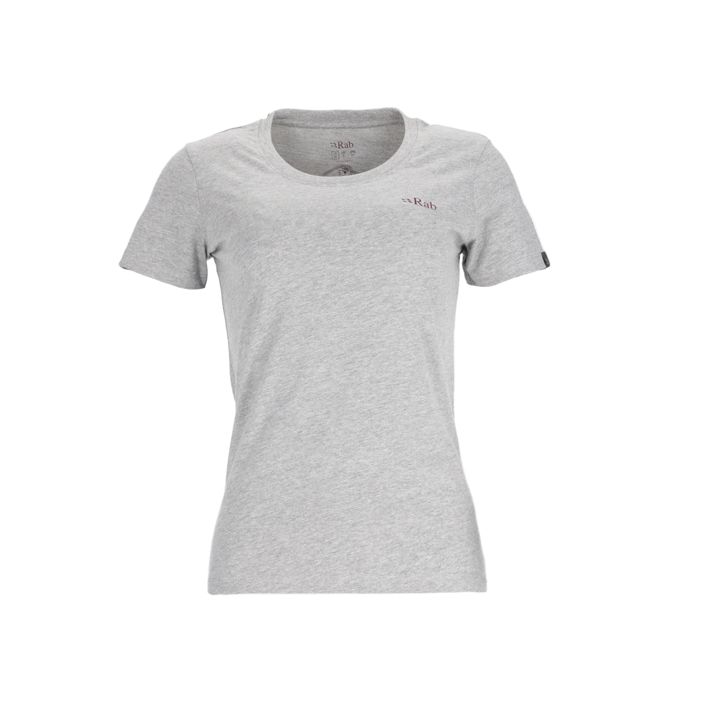 Rab Stance Mountain Peak Women's Organic Tee Grey - Image 2