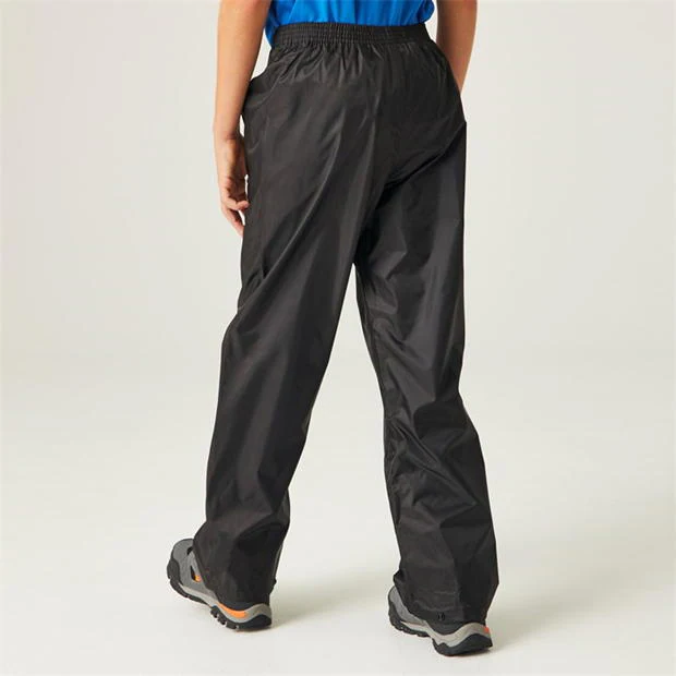 Regatta Stormbreak Over Pant Kids Black - Image 4