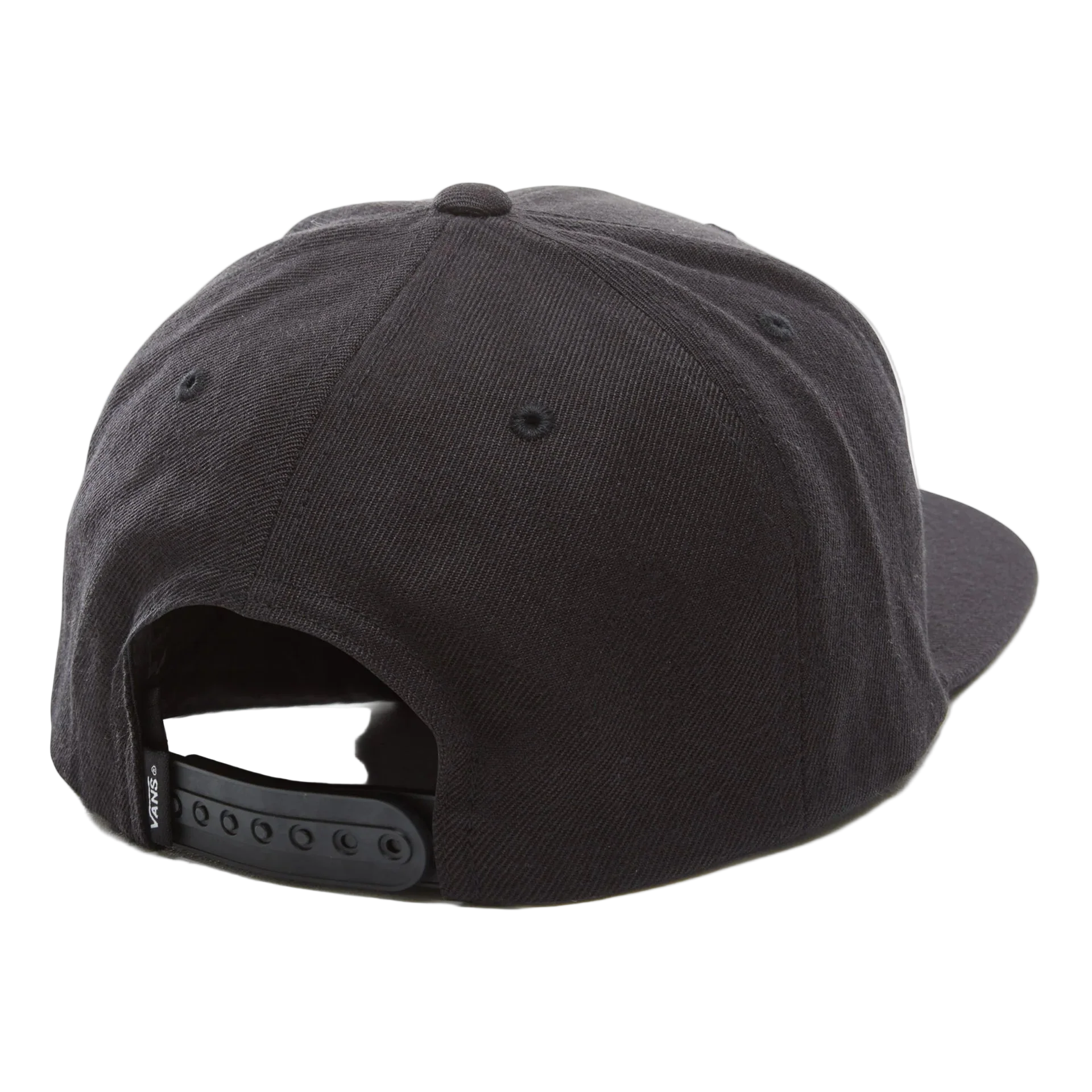 Vans Drop V II Snapback Hat Black/White - Image 4