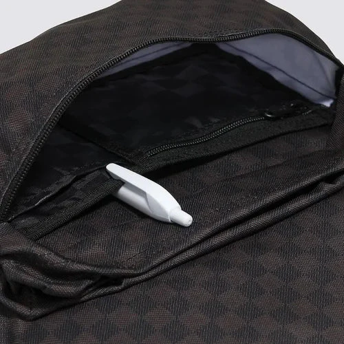 Vans Old Skool Check Backpack - Black Charcoal - Image 5