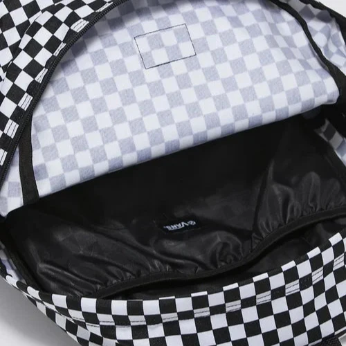 Vans Old Skool Check Backpack - Black White - Image 4